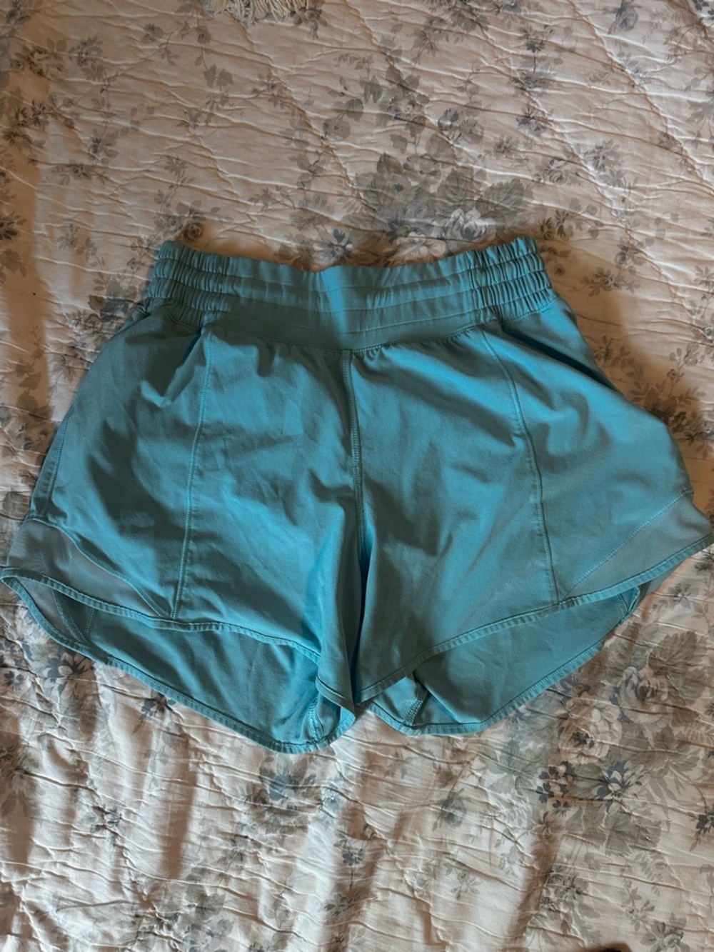 lululemon athletica Teal Run/Training Shorts